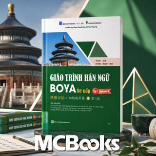 Sách - Combo Giáo Trình Hán Ngữ BOYA Sơ cấp 1,2 & Trung cấp 1 – Phiên bản 3 HSK 9 cấp - MCbooks