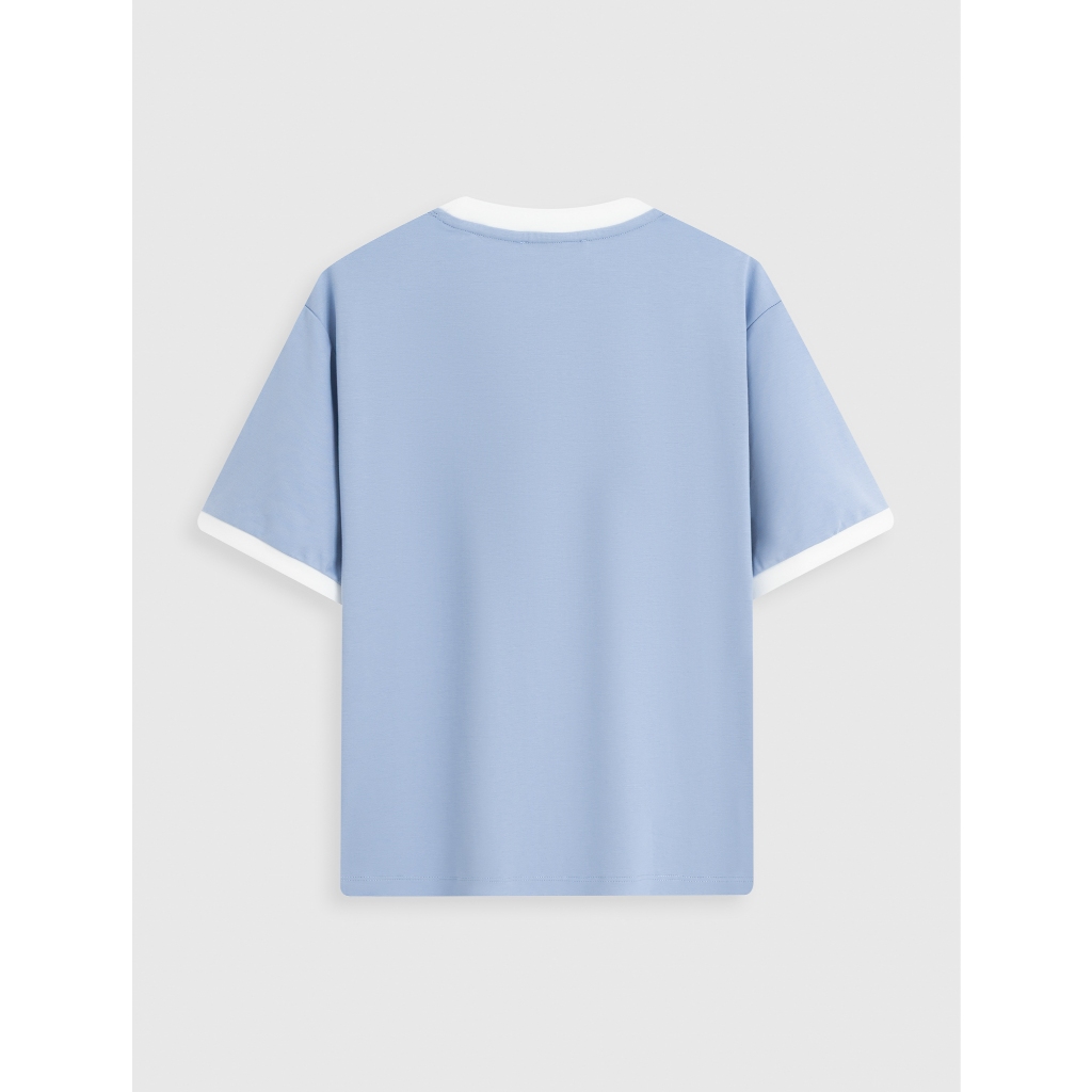 Áo phông nữ CANIFA áo thun cotton 100% mềm mát cổ tròn cộc tay 6TS26S014