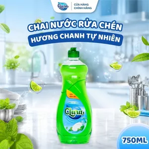Combo 2 Nước Rửa Chén Clara Chanh Tự Nhiên 750g NRCC01, Nước Rửa Chén Sạch Nhanh Dầu Mỡ, Thơm Mát Hàng Chính Hãng