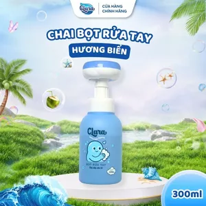 Combo 2 Chai Rửa Tay Clara Hương Biển Imperial 300ml NRT002, Bọt Vệ Sinh Tay An Toàn, Lành Tính Hàng Chính Hãng