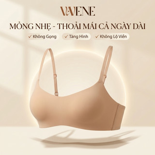 Áo lót su tàng hình VANVENE AL158, áo ngực nữ không gọng, đệm mỏng, không viền chống xệ tạo phom ngực