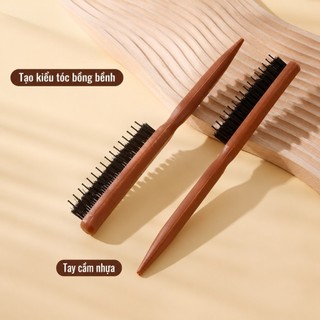 LƯỢC TÓC CON BABY HAIR COMBO 2 CÂY | TẠO PHỒNG CHÂN TÓC - CHIA NGÔI VUỐT TÓC MAI TẠO KIỂU TÓC NỮ