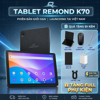Máy Tính Bảng Reamond K70| Tablet Học Tập Giải Trí Tiện Ích|  16GB RAM| 512GB ROM| Màn Hình 11 Inch
