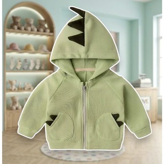K3-ÁO KHOÁC KHỦNG LONG LION3 DỄ THƯƠNG CHẤT LIỆU TĂM TỔ ONG CHO BÉ 8-18KG