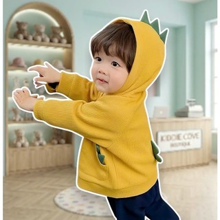 K3-ÁO KHOÁC KHỦNG LONG LION3 DỄ THƯƠNG CHẤT LIỆU TĂM TỔ ONG CHO BÉ 8-18KG