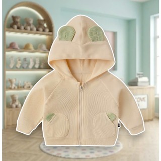 K3-ÁO KHOÁC KHỦNG LONG LION3 DỄ THƯƠNG CHẤT LIỆU TĂM TỔ ONG CHO BÉ 8-18KG
