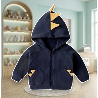 K3-ÁO KHOÁC KHỦNG LONG LION3 DỄ THƯƠNG CHẤT LIỆU TĂM TỔ ONG CHO BÉ 8-18KG