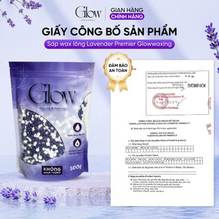 Sáp Wax Lông Lavender Mix Sữa Dừa Chuyên Wax Bikini, Body, Nách Dùng Cho Da Nhạy Cảm GLOWWAXING