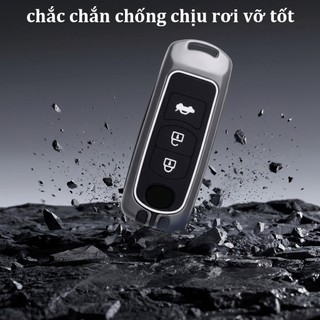 Ốp chìa khóa ô tô, CX5, Mazda 3, Mazda 2, Mazda 6 , vỏ hợp kim, lót cao su, bao bảo vệ chìa khóa.