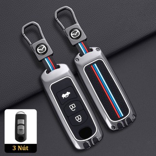 Ốp chìa khóa ô tô, CX5, Mazda 3, Mazda 2, Mazda 6 , vỏ hợp kim, lót cao su, bao bảo vệ chìa khóa.