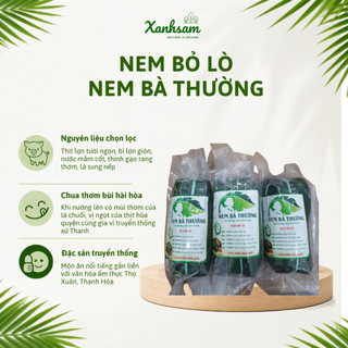 [HỎA TỐC] Nem Bỏ Lò (Nem Chua Nướng Thọ Xuân) Nem Bà Thường 150g - XanhSam Natural & Organic