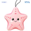Móc Treo Sao Biển Starfy Mịn Decor, Charm Sao Biển Bông Gòn Dễ Thương
