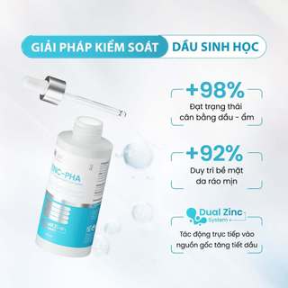 Serum MD CARE Kiểm Soát Dầu, Làm Dịu Mụn ZINC PHA Serum Regulation Complex (30ml)