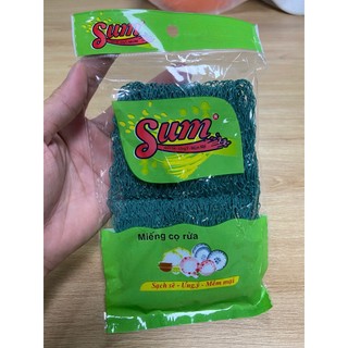 ̣̣Combo 2 Miếng Cước Lưới Rửa Chén Cao Cấp SUM 23g – Lưới Cọ Rửa Bát Đĩa Tạo Bọt Siêu Nhiều