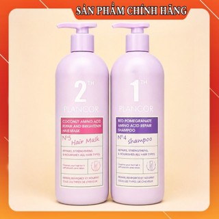 Cặp dầu gội xả PLANCOR 800ml (CHÍNH HÃNG) Phục Hồi Ngăn Tóc Gãy Rụng , Siêu Mềm Mượt Tóc