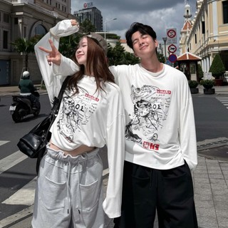 Áo Thun Tay Dài GRAPHIC TSHIRT Boxy Chất Vải Mềm Nhẹ Co Giãn Tốt | SSSTORE.Aesthetic