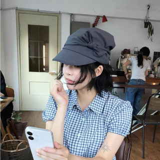 hàn quốc coyseio mũ bóng chày nhật bản mặt nhỏ trói mũ che nắng beret