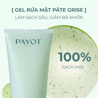 Sữa rửa mặt tạo bọt PAYOT Pâte Grise Purifying Foaming Gel Cleanser làm sạch kiểm soát dầu 200ml