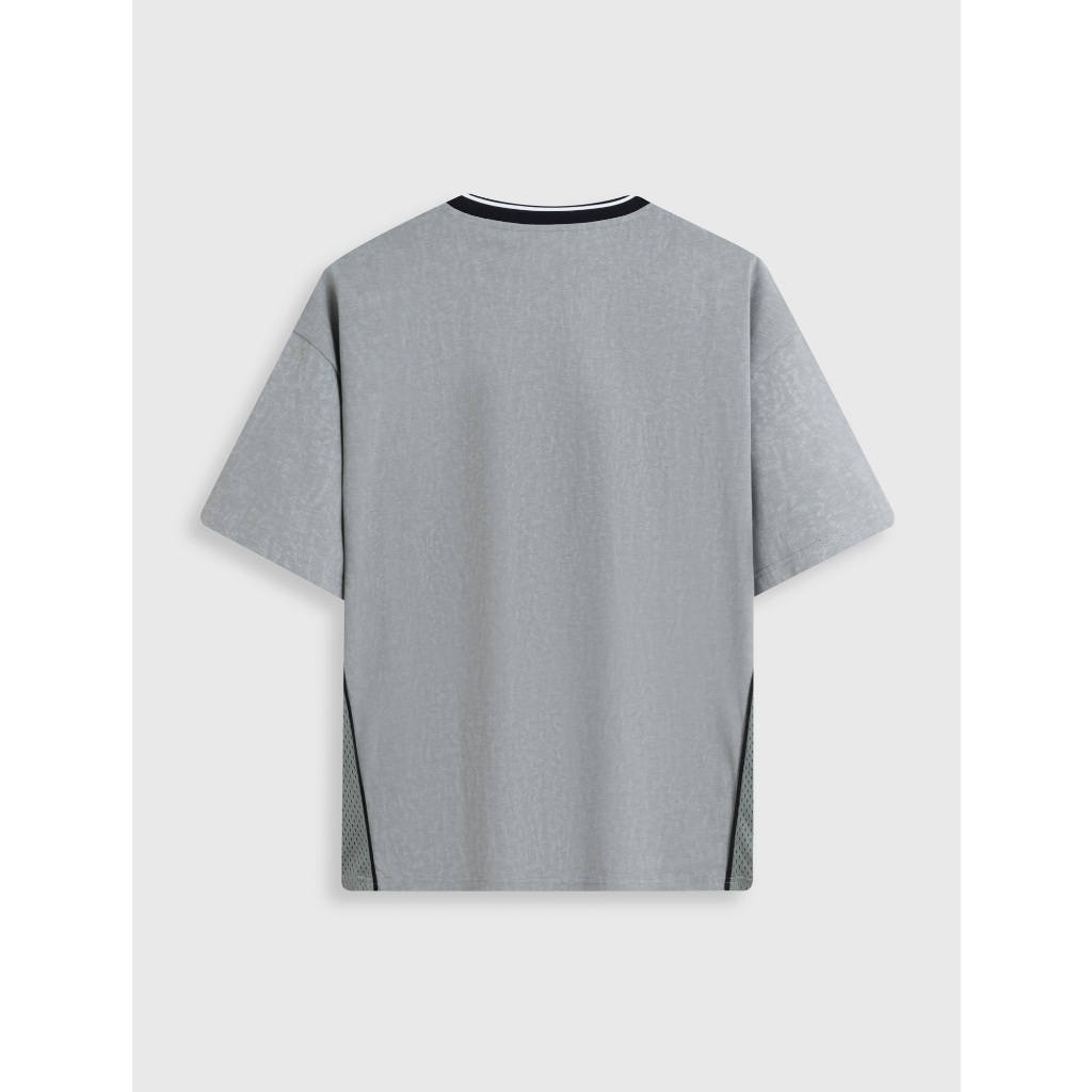Áo phông nam cotton dáng rộng có hình in CANIFA 8TS26S017
