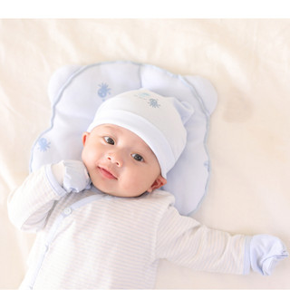 M&B (0-12M) Bộ quần áo dài tay Bạch Tuộc Xanh Vàng chất cotton mềm mịn, thoáng mát thấm hút mồ hôi.