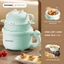Nồi lẩu điện QCOOKO 2 tầng Kèm xửng hấp, nắp đậy & phụ kiện