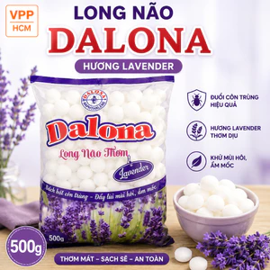 Long Não Dalona Hương Lavender/Hồng/Cúc 500g Cao Cấp, Băng Phiến Khử Mùi Thơm Phòng