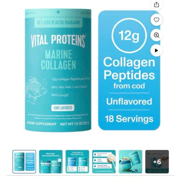 [DATE 2028] Collagen thuỷ phân Vital Proteins Collagen Peptides - 221g 413g