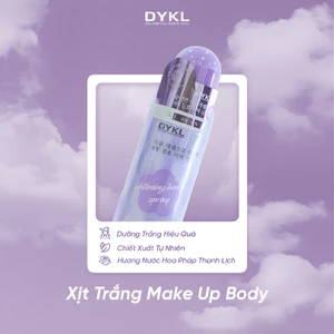 Xịt Makeup Body DYKL 100ml – Trắng Da Tức Thì, Nâng Tone Tự Nhiên, Không Bết Dính