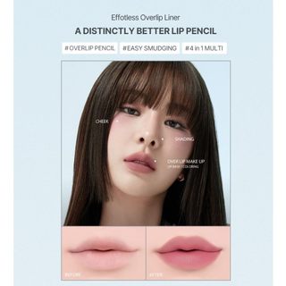 Chì kẻ môi Heart Percent Dot On Mood Lip Pencil 0.8g