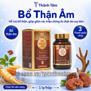 Viên uống BỔ THẬN ÂM hỗ trợ bổ thận, giảm các triệu chứng do thận suy kém – Hộp 30 viên