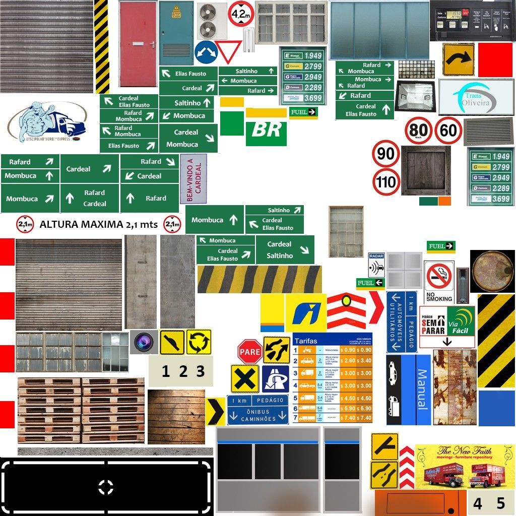 Decal làm sa bàn, bảng hiệu, máy nước, biển báo