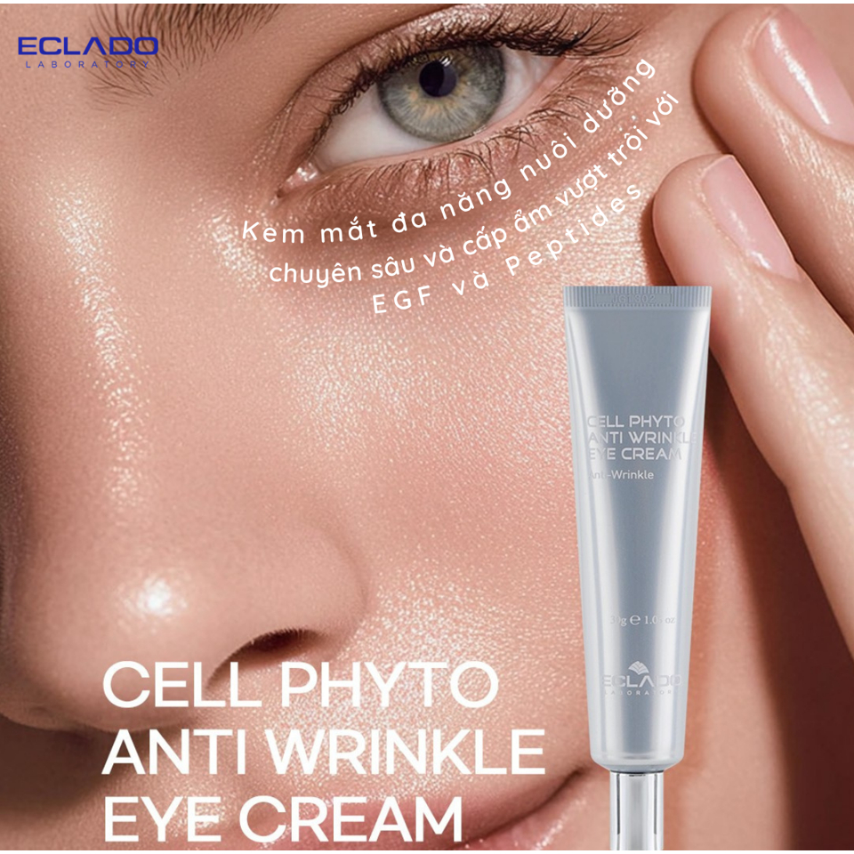 Kem Dưỡng Tế bào Gốc Tái Sinh Vùng Mắt ECLADO Cell Phyto Anti
