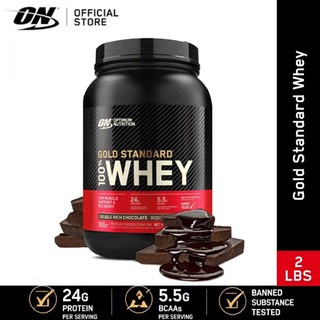 Optimum Nutrition Vàng tiêu chuẩn Whey 2lbs (0.907kg) Whey Protein, giúp tăng cơ bắp và sức mạnh.