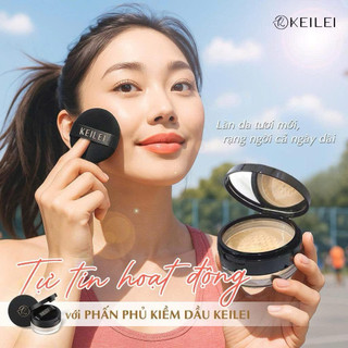 Phấn phủ Bột KeiLei Powder - Tone Natural 8gram