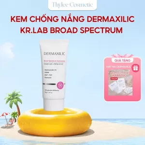 Kem Chống Nắng Dermaxilic Broad Spectrum Sunscreen SPF50+/PA++ Công Thức Vật Lý Hóa Học Dưỡng Trắng Da 50ml-ThyLee