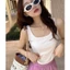 Áo Ba Lỗ Nữ Borip Co Giãn Mềm Mịn Ôm Dáng Tôn Eo Áo Tank Top Basic Nữ