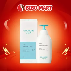 Sữa Tắm Gội Toàn Thân Goongbe Baby Shampoo & Bath Cho Bé Từ Sơ Sinh 350ml Dịu Nhẹ Lành Tính - Bibo Mart