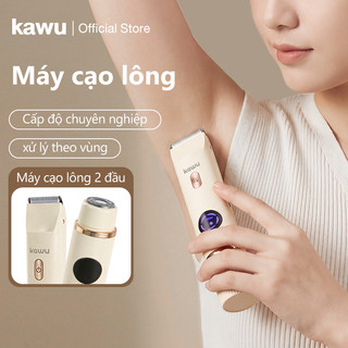Kawu Máy Cạo Lông điện 2 Đầu Cạo Lông Vùng Kín, Chân, Nách Chống Nước An Toàn Cho Nam Và Nữ