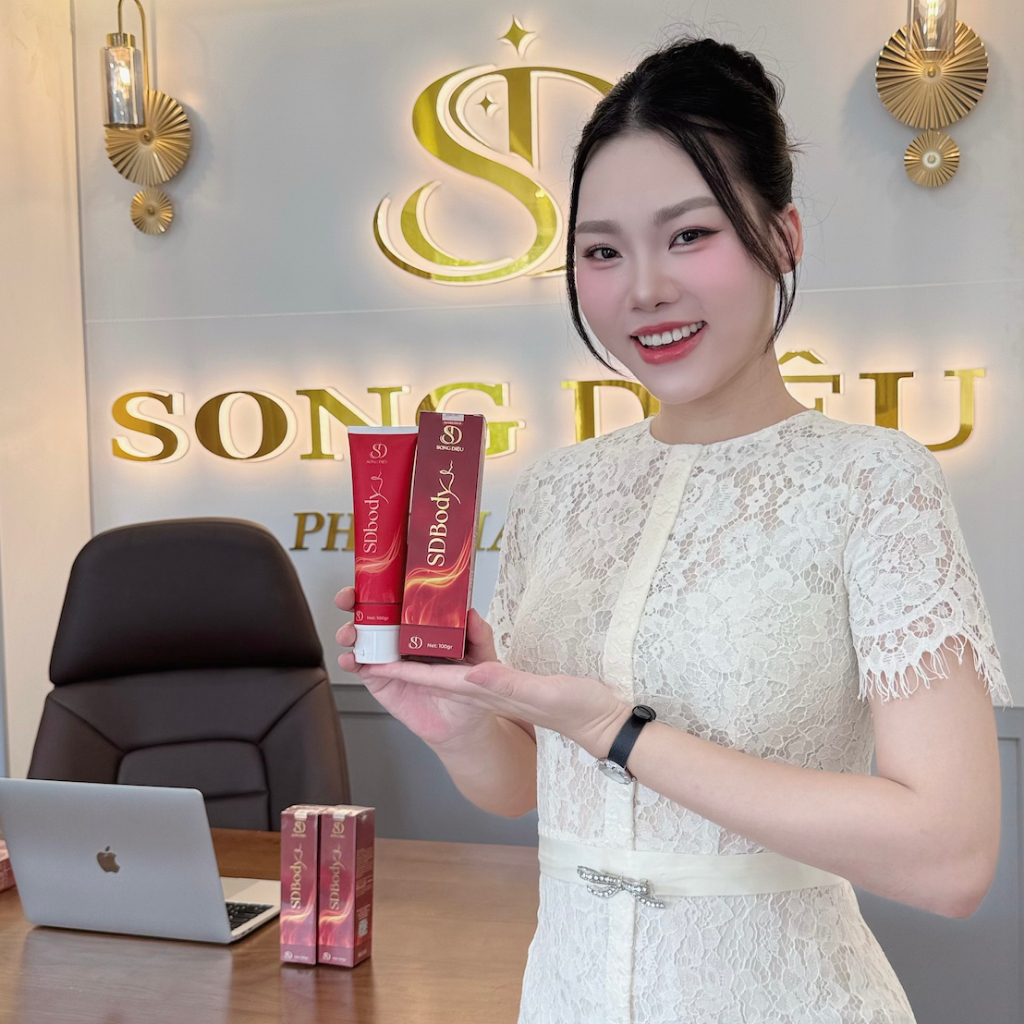 COMBO 2 GEL GỪNG QUẾ SDBODY TẶNG 1 TRÀ TÁO MÈO THẢI MỠ