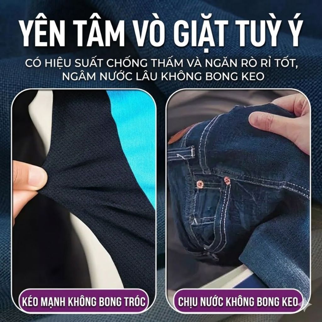 Keo dán siêu dính vá vải quần áo giấy đồ handmade dán nhanh bền chắc giặt không bong 50ml