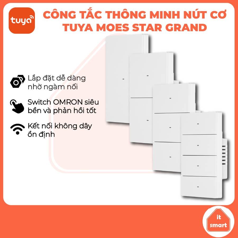 Công tắc thông minh MOES Star Grand