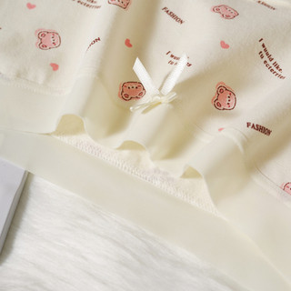 Quần Lót Cotton Hoạ Tiết Gấu Màu Sắc Bắt Mắt Viền Su Mềm, Quần Chip Mềm Co Giãn Tốt King Shop L-6408