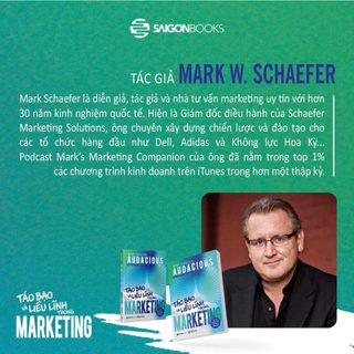 Sách – AUDACIOUS: Táo Bạo Và Liều Lĩnh Trong Marketing – Mark Schaefer