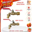 Vòi đồng, vòi nước đồng thau ren 21 ren 27 đầu gờ nối máy giặt ống tưới sân vườn
