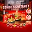 HỘP 5 GÓI TẶNG 1 - Mì Cay Seoul Hải Sản Chua Cay 7 Cấp Độ Cay 6 Gói Gia Vị Làng Chài Xưa