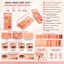 Bảng phấn mắt 10 ô romand, Phấn mắt Hàn Quốc, phấn mắt lâu dài, Lên màu chuẩn, Phấn mắt trang điểm, Không vón cục