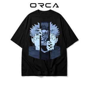 Áo thun Orca in hình Ryomen Sukuna Jujutsu Kaisen - Vải Cotton cao cấp - ORCA88