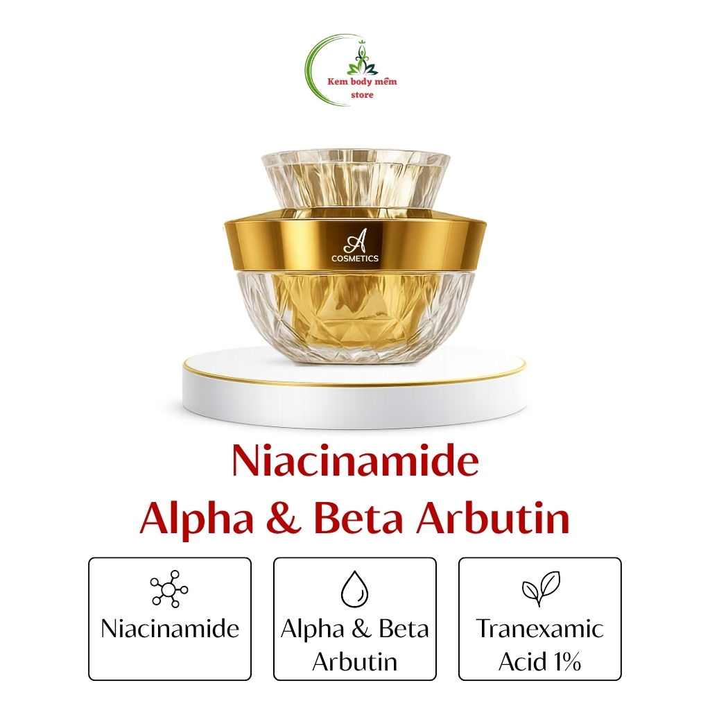 Kem nám tàn nhang ginseng melasma A cosmetics, dưỡng sáng da mặt, cấp ẩm sâu, mịn màng tự nhiên 20g | BigBuy360 - bigbuy360.vn