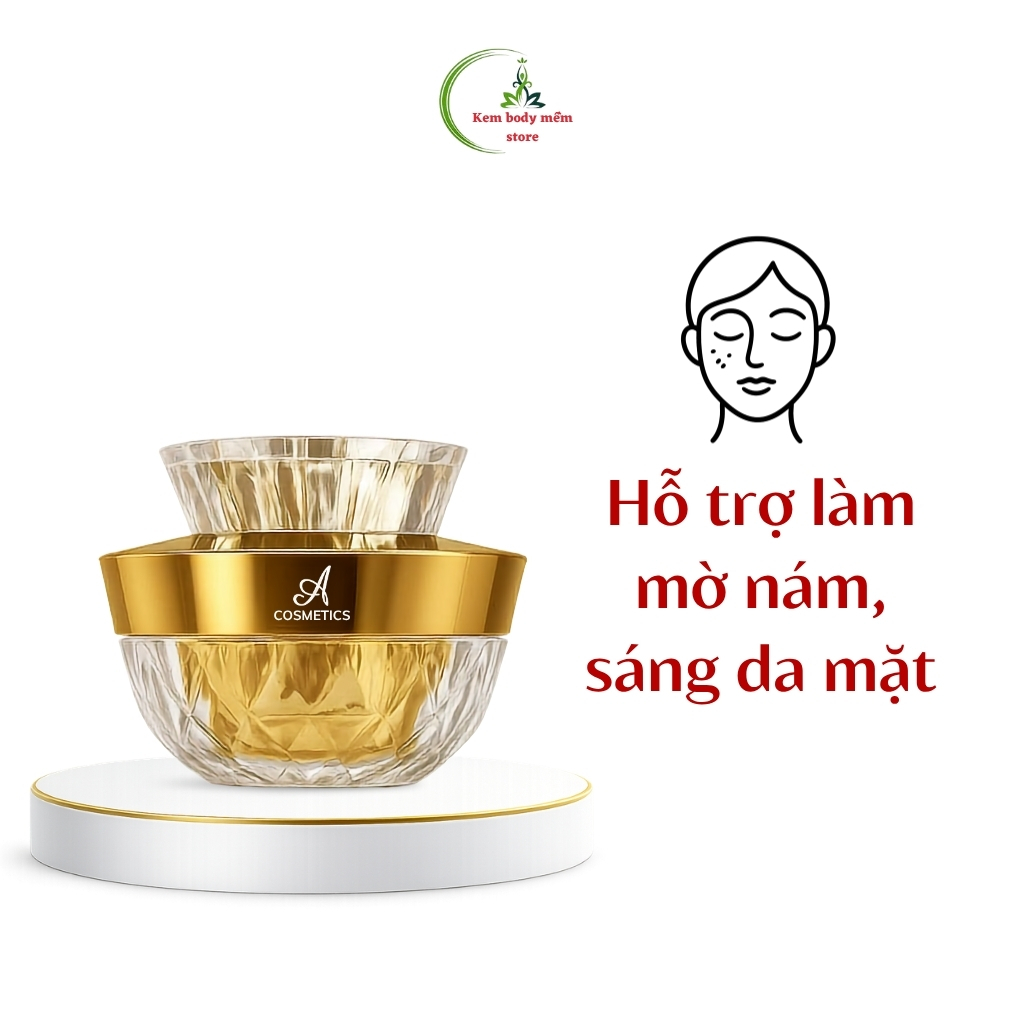 Kem nám tàn nhang ginseng melasma A cosmetics, dưỡng sáng da mặt, cấp ẩm sâu, mịn màng tự nhiên 20g | BigBuy360 - bigbuy360.vn
