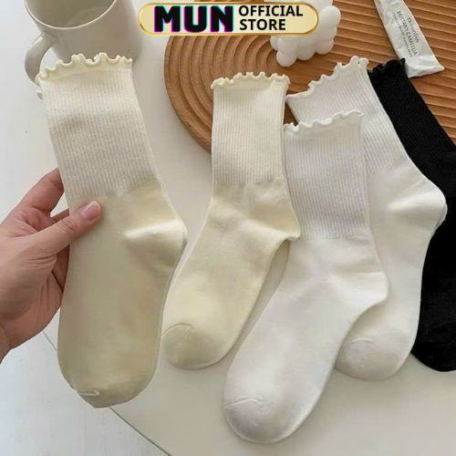 TẤT CỔ BÈO COTTON NAM NỮ HÓT HÍT